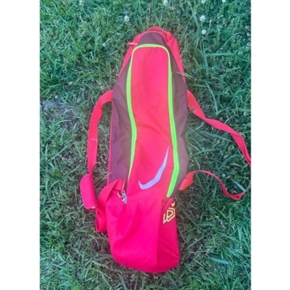 Nike Bat Bag Unisex Large Red Polyester Vapor Select Fence Hook